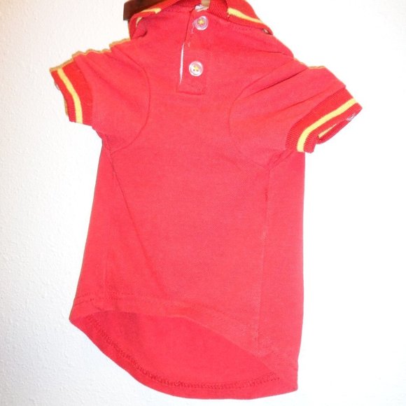 Top Paw Dog Red Polo Size Medium - Picture 4 of 9